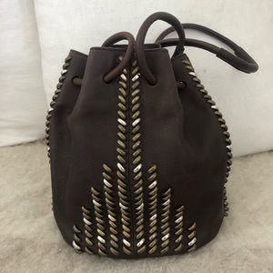 Will Leather Goods studded satchel